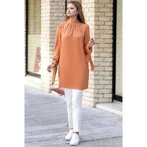 Esila Tesettür Tunik Camel