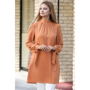 Esila Tesettür Tunik Camel