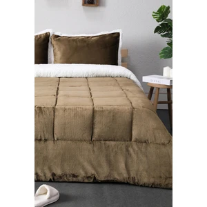Comforter Tek Kişilik Battaniye Seti - Kahverengi