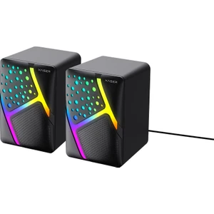 XS-SK763 1+1 Rgb Ledli Gaming Oyuncu Bilgisayar Hoparlörü