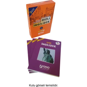 Fono Yayınları Hızlı Ingilizce 3. Basamak (3 Kitap) (Seslendirmeli)