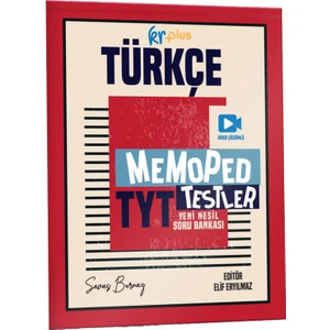Kr Akademi Yayınları Plus TYT Türkçe Memoped Testler