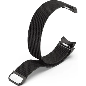 Galaxy Watch 6 Classic 43 / 47 mm Tam Uyumlu Mıknatıslı Hasır Metal Örgü Kordon Kayış Orijinal Pim