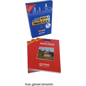 Fono Yayınları Hızlı Ingilizce 2. Basamak (3 Kitap) (Seslendirmeli)