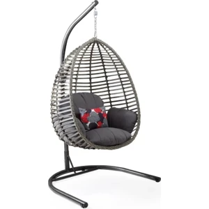 Çavdar Group Fındık Rattan Tek Kişilik Salıncak Bahçe Balkon Teras Salıncağı