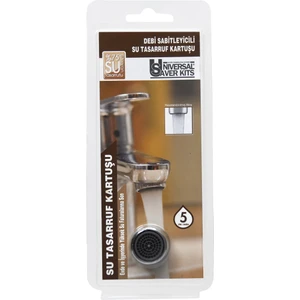 UNIVERSAL® Su Tasarruf Kartuşu - 5 Litre/Dakika Akışlı