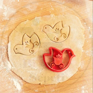 Bi'şeyler Sepeti Halk Kuş Kurabiye Kalıbı