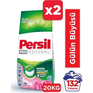 Gülün Büyüsü Toz Çamaşır Deterjanı 10 kg (66 Yıkama) x 2 Adet