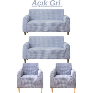 3+3+1+1 Bürümcük Eteksiz, Lastikli, Esnek, Yıkanabilir Koltuk, Kanepe, Çekyat Takımı Örtüsü. Heytgah Koltuk Takımı Kılıfı