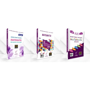 Karekök Yayıncılık Güncel 8. Sınıf LGS Matematik Konu Anlatımı Mps + LGS Soru Bank + LGS Soru Ros Seti