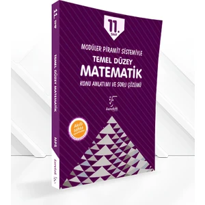 Karekök Yayıncılık Güncel 11. Sınıf Temel Düzey Matematik Konu Anlatımlı Çözümlü Soru Mps