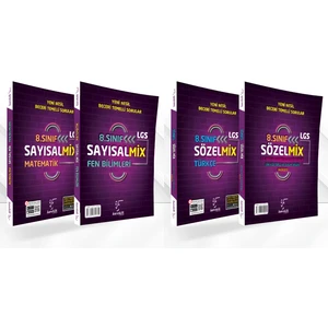 Karekök Yayıncılık Güncel 8. Sınıf LGS Sayısal-Sözel Mix Yeni Nesil Sorular Seti