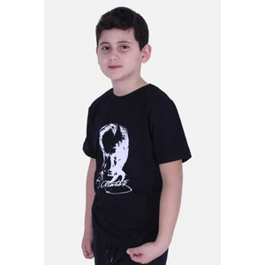 Ay Yıldız Baskılı Atatürk Imzalı Unisex Çocuk T-shırt