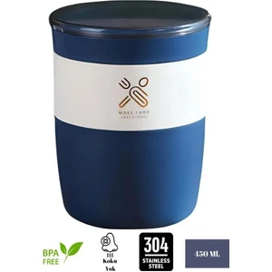 Pın Soup Cup - Çorba - Yoğurt ve Yulaf Saklama Kabı – 450 Ml.