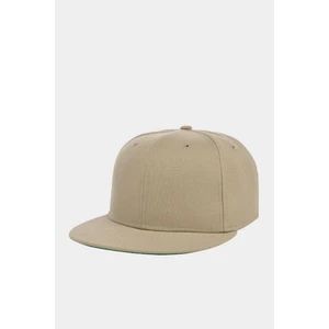 Basic Street Snapback Hiphop Cap Bej Şapka