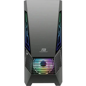 Powerboost VK-G2051S, 500W, Tempered Glass, Argb,  USB 3.0, Atx, Siyah, Gamıng Kasa