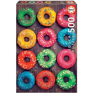 500 Donuts De Colores Fsc(R)