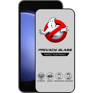 Caseart Samsung Galaxy S23 Fe Tam Kaplayan Privacy Hayalet Temperli Ekran Koruycu Cam