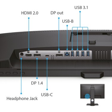 BenQ PD2705Q 27-Inch Qhd,usb-C Grafik Tasarım, Video Editing Fiyatı