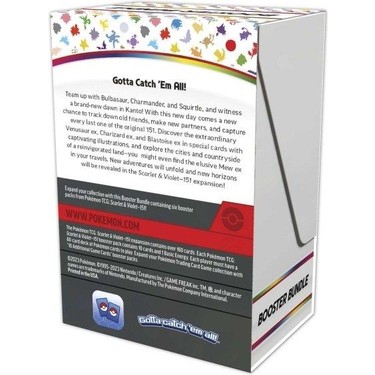 Pokemon Tcg Scarlet & Violet 151 Booster Bundle Fiyatı
