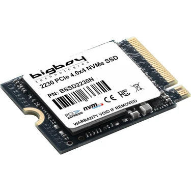 Bigboy 1TB 22x30mm PCIe 4.0 x4 M.2 NVMe Notebook SSD Fiyatı