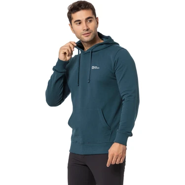 Jack Wolfskin Tommy Hoody Turuncu Erkek Kapüşonlu Sweatshirt