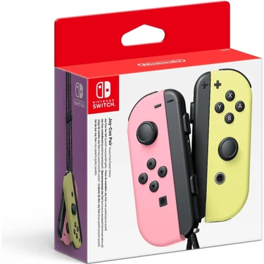 Nintendo Switch Pastel Pembe - Sarı Joy-Con 2'li