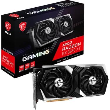 MSI VGA Radeon Rx 6650 Xt Gamıng 8g RX6650XT 8gb Gddr6 128B Pcıe 4.0 X8 (3xdp