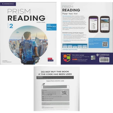 Cambridge University Press Prism 2 Reading Student's Book With Digital Pack See İnside Front