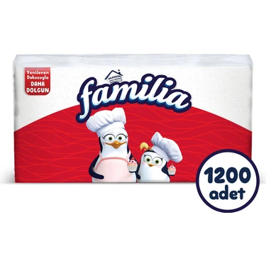 Familia 200'lü Peçete (6 Paket x 200