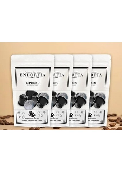Nespresso Uyumlu Kapsül Kahve 40 Adet Müdavim Paketi