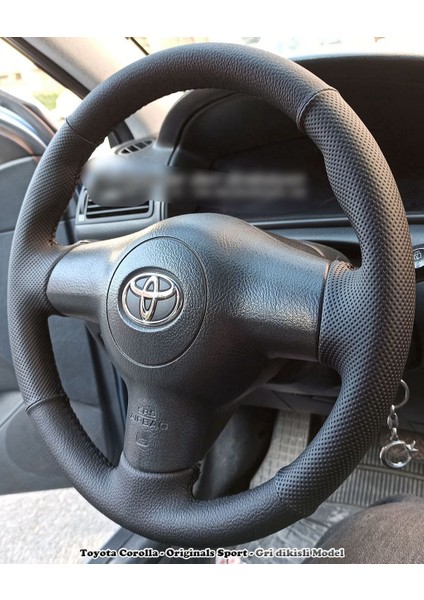 Toyota Corolla E140 2002-2008 Araca Özel Direksiyon Kılıfı (Direksiyonunuzu Teyit Ediniz)