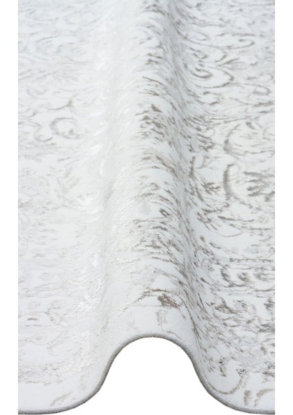 Broken Arrow Krem Göbekli Polyester Makine Halısı