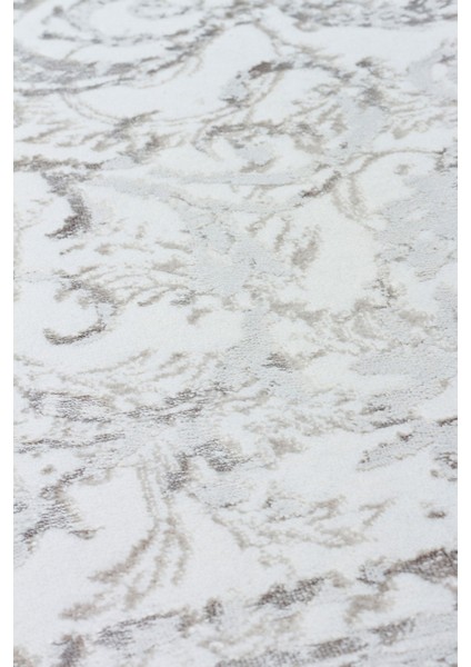 Broken Arrow Krem Göbekli Polyester Makine Halısı