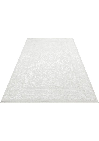 Broken Arrow Krem Göbekli Polyester Makine Halısı