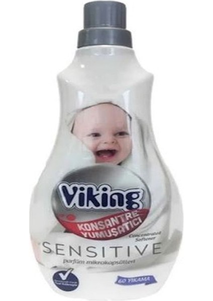 Konsantre Çamaşır Yumuşatıcısı Sensitive 1440 ml