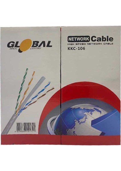 3 Metre Cat 6 4/23 Awg Utp Data Kablosu