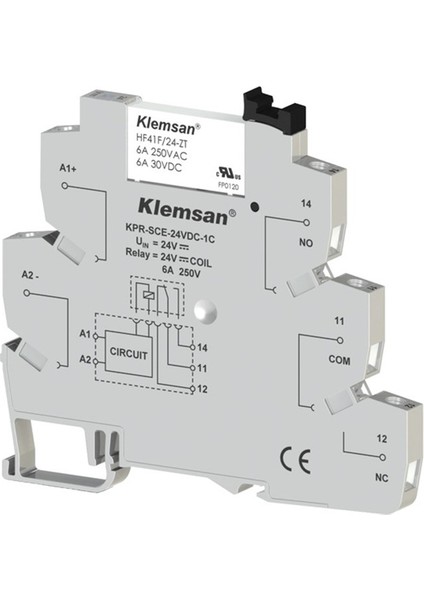 , 270814 , KPR-SCE-24VDC-1C , Kutu Adedi: 10