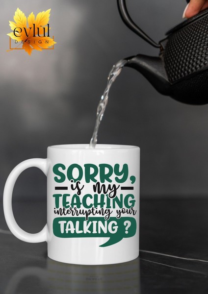 Öğretmen Özel Tasarım Esprili Baskılı Kupa Bardak Kahve Bardağı-Öğretmenler Günü Hediyesi fiyatları