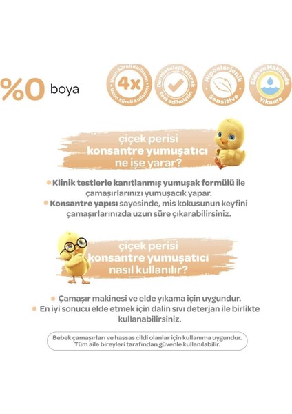 Konsantre Yumuşatıcı Çiçek Perisi 1200ML modelleri