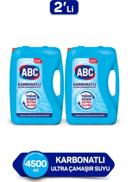 Ultra Çamaşır Suyu Karbonatlı 3250 ml 2'li fiyatları