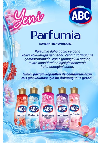 Abc Romantik Gül Konsantre Yumuşatıcı 1440 ml