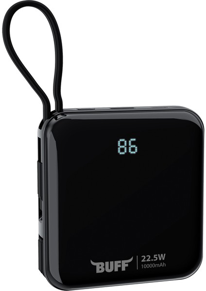 Buff BP14 10000 Mah Dijital Ekranlı Powerbank
