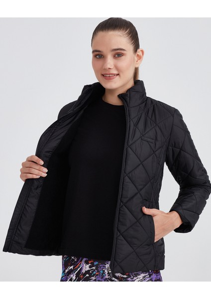 W Outerwear Padded Jacket Kadın Siyah Mont S232174-001 modelleri