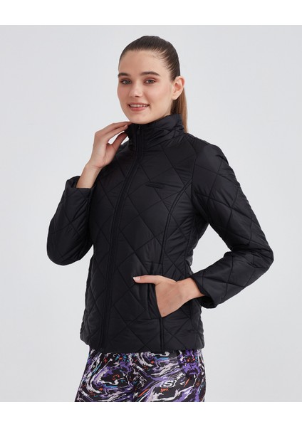 W Outerwear Padded Jacket Kadın Siyah Mont S232174-001 indirimleri