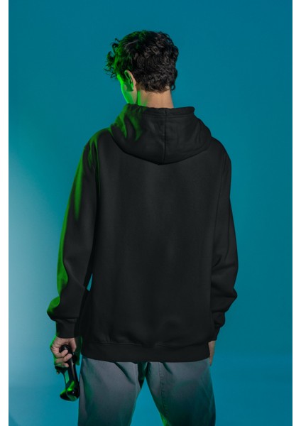 Hot Wheels 4 Baskılı Kapüşonlu Sweatshirt