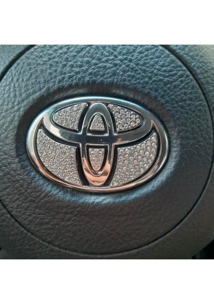 Toyota Taşlı Direksiyon Logosu Kristal Toyota Stone Steering Wheel Logo Crystal Arma Iç Logo fiyatları
