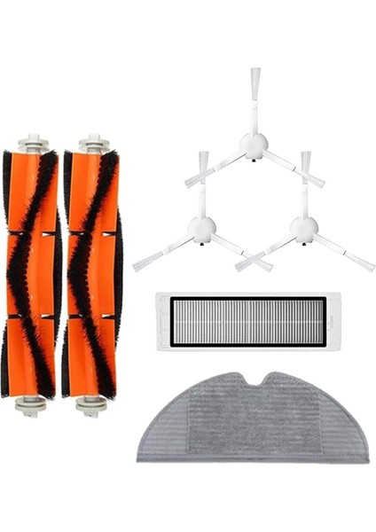 Vestel V-Bot Pro B Robot Süpürge Uyumlu 7'li Yedek Parça Seti - Muadil Ürün