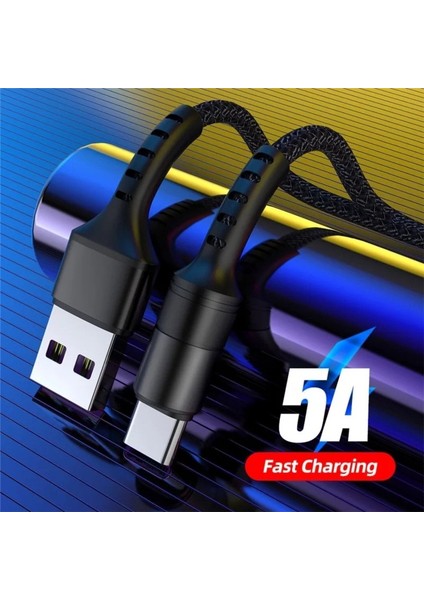 A6 Çoklu Şarj Adaptörü 4 Port + J10 Type-C 5A/100W Şarj Kablosu -2mt