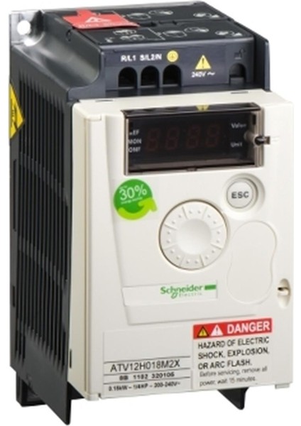 ATV12H018M2X Atv12 0.18Kw 230V 1Faz EMC filtresiz